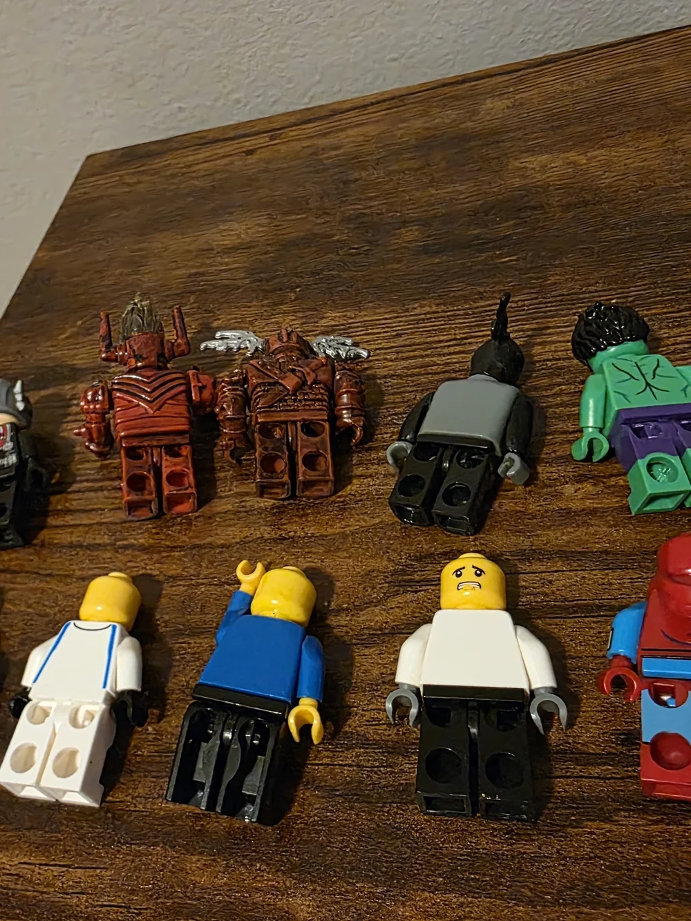 Lego varied minifigures